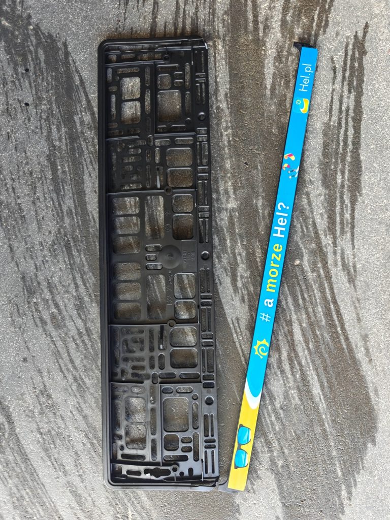 ramki A MORZE HEL ?na tablice rejestracyjną